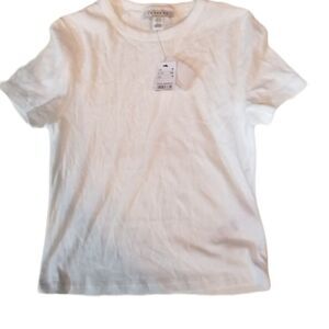 Topshop Basic White‎ Tee Kids Size US 4
